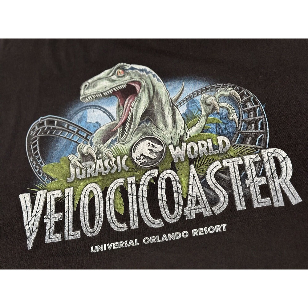 Universal Studios Orlando Resort Jurassic World Velocicoaster Shirt Size 3XL - Picture 5 of 7